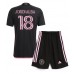 Maillot de foot Inter Miami Jordi Alba #18 Extérieur vêtements enfant 2024-25 Manches Courtes (+ pantalon court)